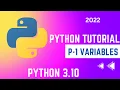 Variables in Python Part-1