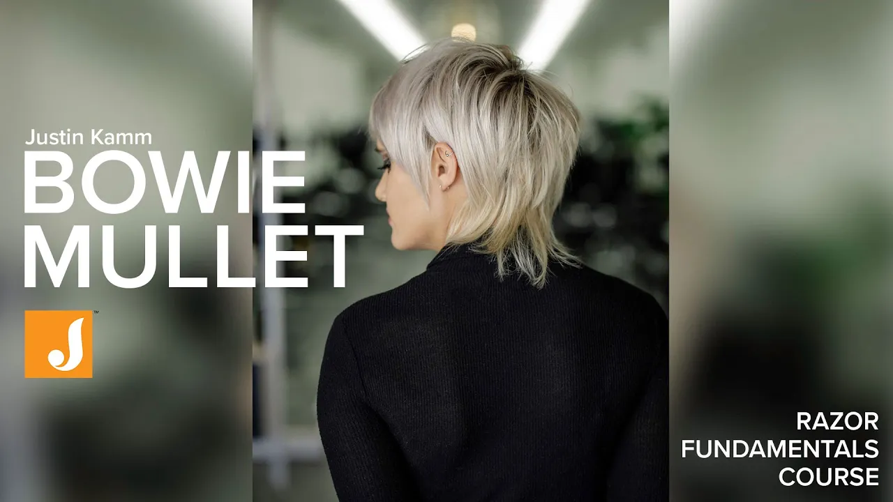 Justin Kamm - Razor Fundamentals Course - Bowie Mullet