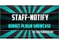 Bukkit Plugin Showcase StaffNotify
