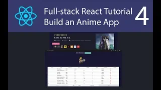 Anime App React Tutorial - Create a Table Step 4