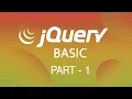 jQuery Basic Tutorial in Bengali - Part 1