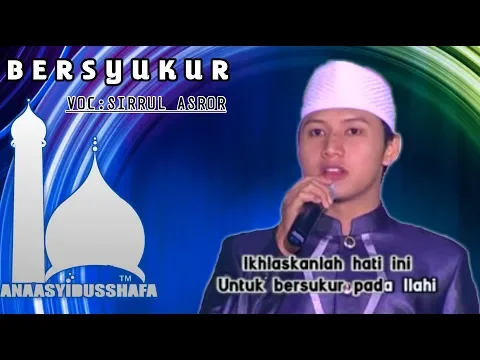 Download MP3 Anaasyidusshafa bersyukur