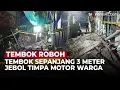 Lagu Tembok Pembatas di Palmerah Ambruk Usai Hujan, Timpa Motor dan Rumah Warga | OneNews Update