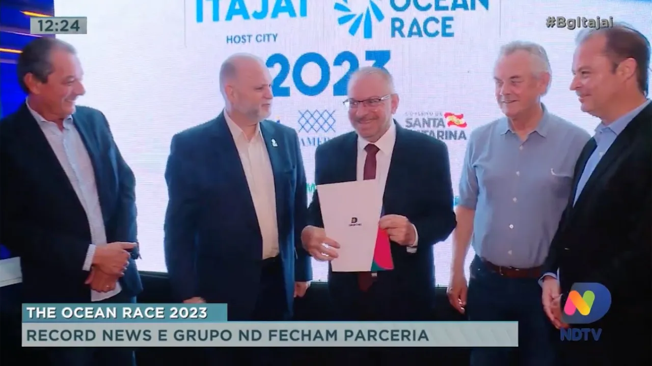 The Ocean Race 2023: Record News e grupo ND fecham parceria