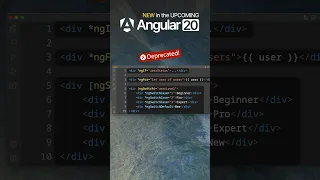 New in Angular 20 ngIf ngFor and ngSwitch Are Deprecated