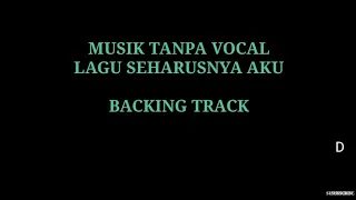 Download Musik tanpa vocal lagu seharunya aku cover verse backing track guitar MP3