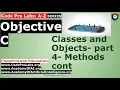 Objective C - Classes and Objects