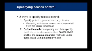Access Control 13 Learn Ruby