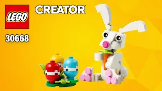 LEGO Creator Easter Bunny with Colourful Eggs (30668)[68 pcs] Step-by-Step Building Instructions