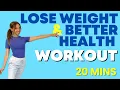 20 Minute Lose Weight Workout Low Impact No Jumping Fat Burning and All Standing