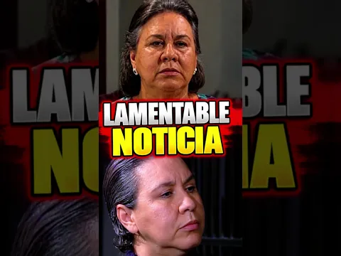Lamentable Noticia María Prado la icónica villana de Mujer Casos de la Vida Real