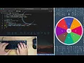 ASMR Programming - Coding Spin Wheel