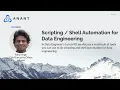 Data Engineer s Lunch Scripting Shell Automation for Data Engineering