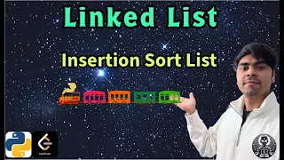 LeetCode 147 Insertion Sort List Python Solution Explained AlgoYogi
