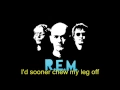 R.E.M - bittersweet me