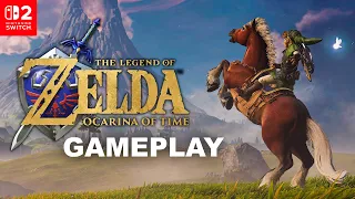 Así es el GAMEPLAY de ZELDA Ocarina of Time Remake