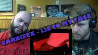 carnifex lie to my face reaction