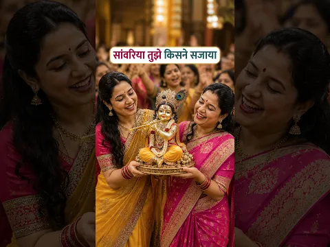 सांवरिया तुझे किसने सजाया | Mera Shyam Sarkar Bada Sona | Lord Krishna Bhajan | Krishna Ji Ke Bhajan