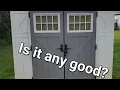 Best vinyl shed long-term update Suncast Tremont 8x10