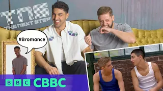 james and eldon react to their bromance the next step cbbc