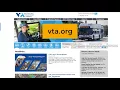 Using a bus schedule for the Santa Clara Valley VTA