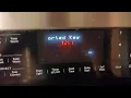 715 Kitchenaid Whirlpool double oven Error Code Fault test mode F2E1 mode