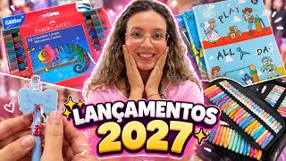 Lançamentos de MATERIAL ESCOLAR 2027 que VOCÊ PRECISA VER! 😱✨