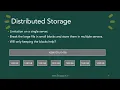 What is Distributed Storage