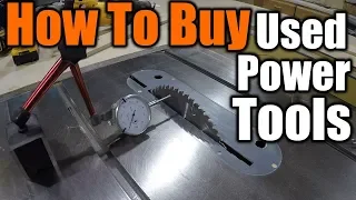 How To Buy Used Power Tools THE HANDYMAN
