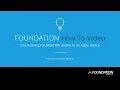 How to Download FOUNDATION mobile on an Apple Device