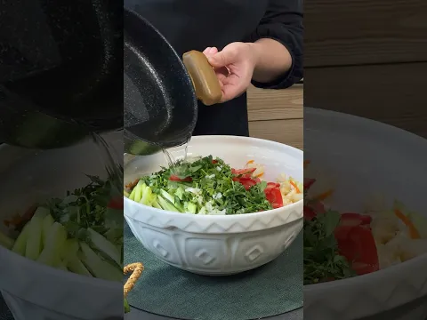 Ozdiruvchi karomli eng mazzali salat / Салат из капусты и моркови по корейки