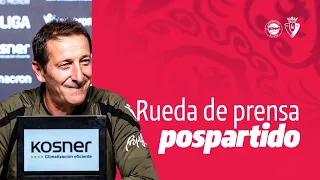 Rueda de prensa Luis Miguel Ramis pospartido Alavés - Osasuna | Club Atlético Osasuna