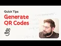 Generate QR Codes in Kirby CMS