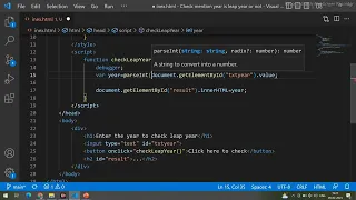How to calculate Leap year in javascript By Akhilesh
