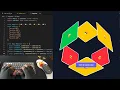 Hypnotic 3D Cube with TailwindCSS React - Relaxing ASMR Dev