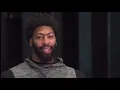 Anthony Davis on his parents being in the bubble for his first Finals