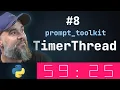 Python Threads e prompt - toolkit