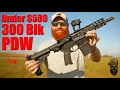 PSA 300 Blackout 6 PDW First Shots The Budget Rattler Project