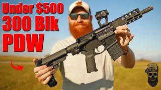 PSA 300 Blackout 6 PDW First Shots The Budget Rattler Project