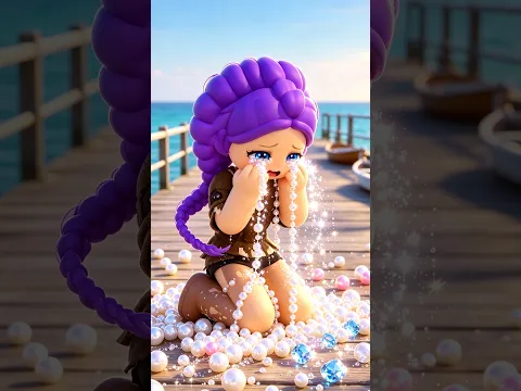 I cry pearls... so my stepfamily forced me to cry 😢🦪 #shorts #roblox