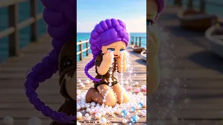 I cry pearls... so my stepfamily forced me to cry 😢🦪 #shorts #roblox
