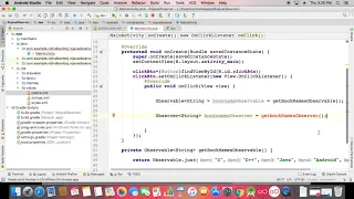 Rxjava Observable and Observer basics