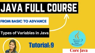 Types of variables Java variable Local variable Static variable Final variable