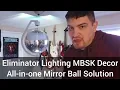 Lagu Best mirror ball stand ever? Eliminator Lighting MBSK Decor