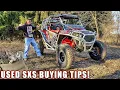 How to buy a used Polaris RZR or other UTV - SXS buying tips what to look for New vs Used