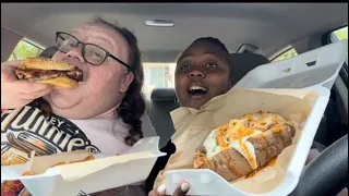 Mukbang with Justina Armistead at Tin Plate Social Circle