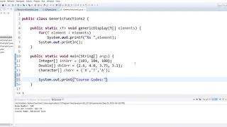 Generics Type Array Java