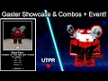 UTPR Gaster Showcase OP COMBOS Event Walkthrough - Roblox Undertale Test Place Reborn