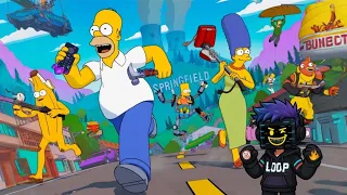 Simpsons Fortnite Gameplay | New Season!