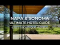 Napa Sonoma s Best Boutique Hotels Tested 8 To Find the 6 Best